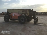 Side of used Telehandler